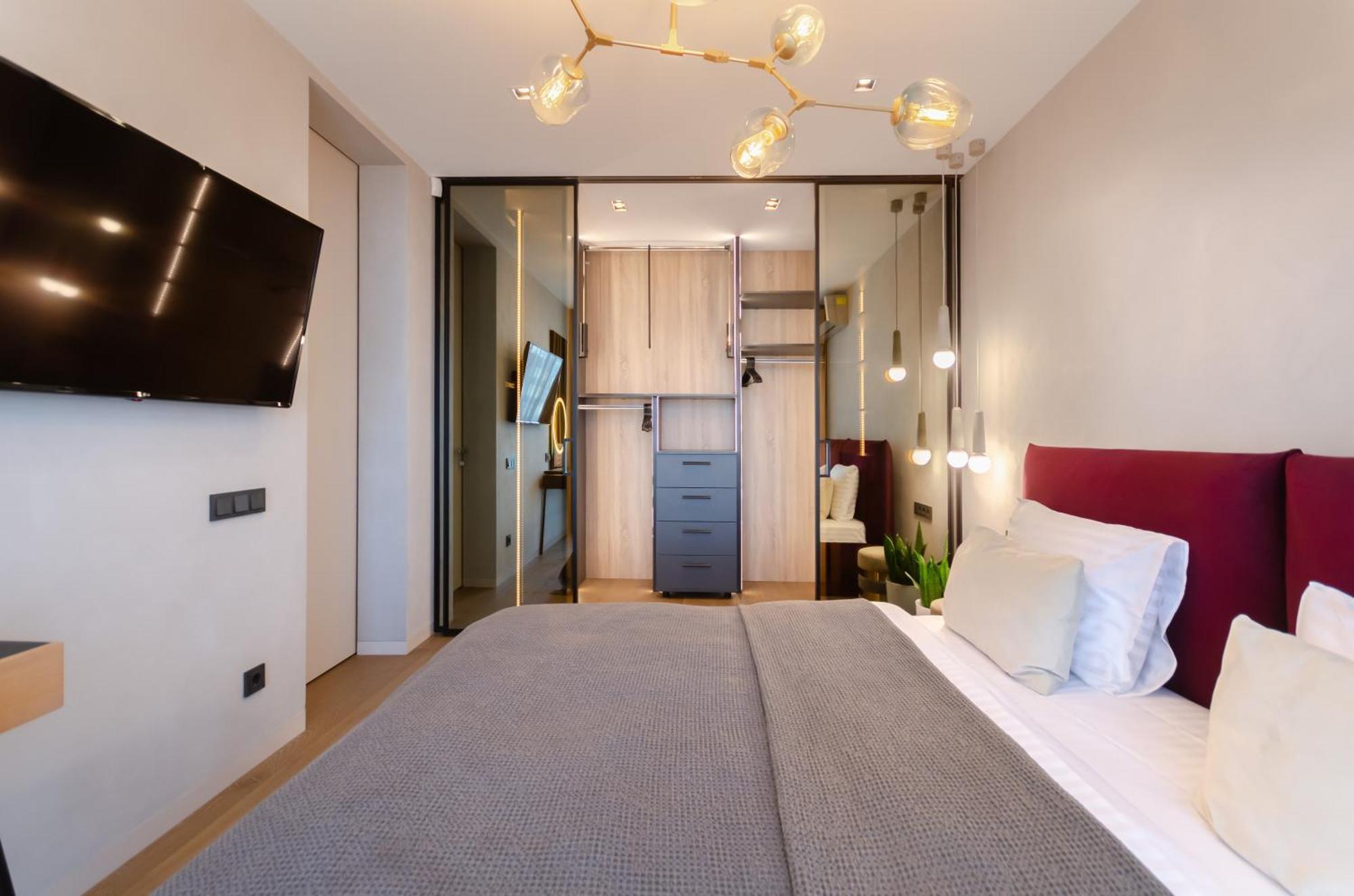 Modern New Cozy Apartment Kvartet Railway Station Київ Екстер'єр фото