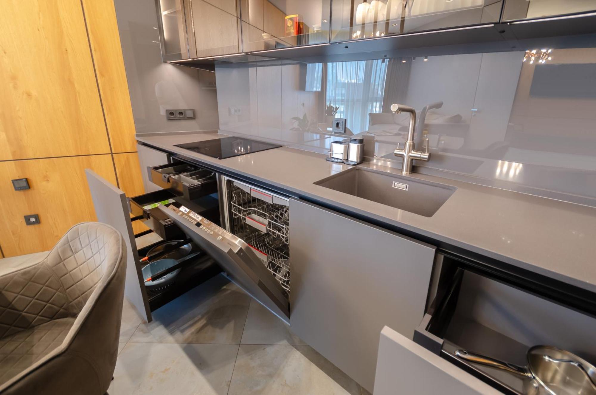 Modern New Cozy Apartment Kvartet Railway Station Київ Екстер'єр фото